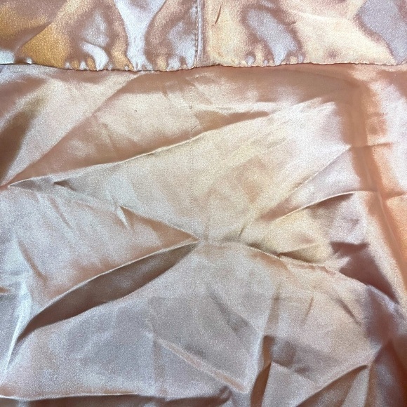 Set Of 2 Silk Satin Robe Wedding Kimono Dressing Gown Sleepwear Bathrobe Size M - Picture 11 of 12